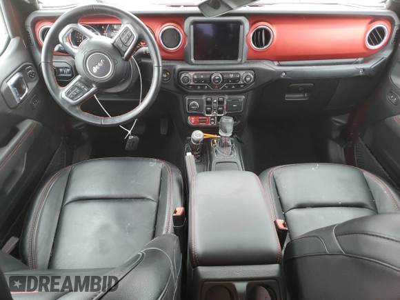 2021 Jeep Gladiator Rubicon с VIN 1C6JJTBG9ML518410, выставлен на аукционе Copart как лот 88878345 с пробегом 7 658 миль миль и Списание • Salvage title. История ставок и продаж доступна на DreamBid. Изображение 8.