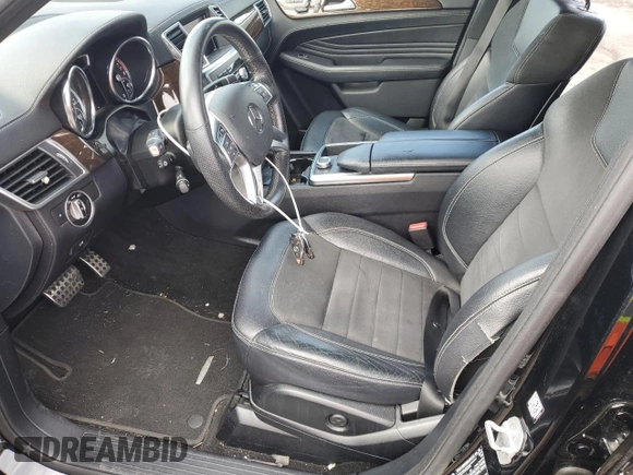 2015 Mercedes-Benz M ML 350 with VIN 4JGDA5HB3FA487968, listed as a Copart auction lot 51332315 with 121,169 mi miles and Salvage Title. Bid and sale history available at carsss.com. Image 7.