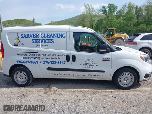 2022 Ram ProMaster City Cargo Tradesman with VIN ZFBHRFABXN6X98994, listed as a IAAI auction lot 42168369 with 9,171 mi miles and . Bid and sale history available at DreamBid. Image 13.