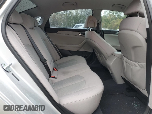 2015 Hyundai Sonata SE with VIN 5NPE24AF8FH154719, listed as a Copart auction lot 52802045 with 106,257 mi miles and Salvage Title. Bid and sale history available at DreamBid. Image 10.