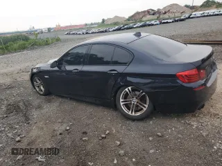 2014 BMW 5 Series 528i xDrive with VIN WBA5A7C51ED612286, listed as a Copart auction lot 62459515 with 165,765 mi miles and Salvage title. Bid and sale history available at DreamBid. Image 2.