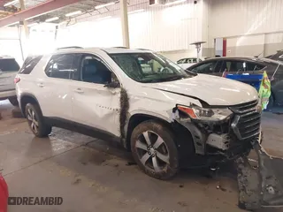 2019 Chevrolet Traverse LT Leather with VIN 1GNEVHKWXKJ147566, listed as a IAAI auction lot 40885257 with 116,690 mi miles. Bid and sale history available at carsss.com. Image 1.