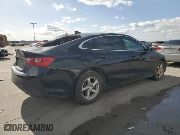 2018 Chevrolet Malibu LS with VIN 1G1ZB5ST8JF291179, listed as a Copart auction lot 47959125 with 219,938 mi miles and Salvage Title. Bid and sale history available at DreamBid. Image 3.