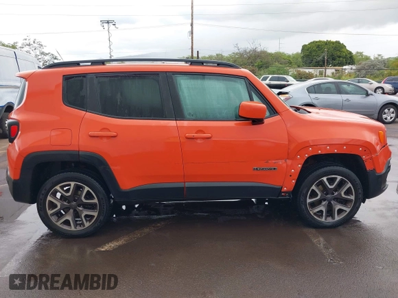 2015 Jeep Renegade Latitude with VIN ZACCJBBT2FPC01463, listed as a IAAI auction lot 41778377 with 94,408 mi miles. Bid and sale history available at carsss.com. Image 13.
