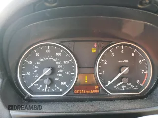 2012 BMW 1 Series 135i with VIN WBAUN7C55CVM26175, listed as a Copart auction lot 43358345 with 87,643 mi miles and Salvage title. Bid and sale history available at DreamBid. Image 9.