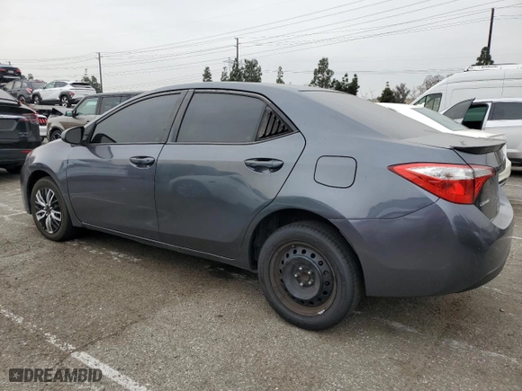 2016 Toyota Corolla L with VIN 2T1BURHE7GC681971, listed as a Copart auction lot 47843215 with 76,768 mi miles and Salvage Title. Bid and sale history available at carsss.com. Image 2.