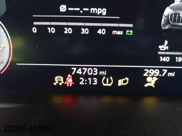 2019 Audi Q8 Prestige z VIN WA1FVAF13KD019245, wystawiony jako IAAI lot #42194524 z przebiegiem 74 703 mil mil oraz . Historia ofert i sprzedaży dostępna na DreamBid. Obrazek 16.