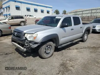 2013 Toyota Tacoma with VIN 5TFJX4CN7DX032715, listed as a Copart auction lot 50981565 with 129,593 mi miles and Salvage title. Bid and sale history available at DreamBid. Image 1.