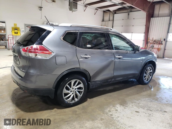 2015 Nissan Rogue SL with VIN 5N1AT2MV0FC772465, listed as a Copart auction lot 45270685 with 67,205 mi miles and Clean Title. Bid and sale history available at carsss.com. Image 3.