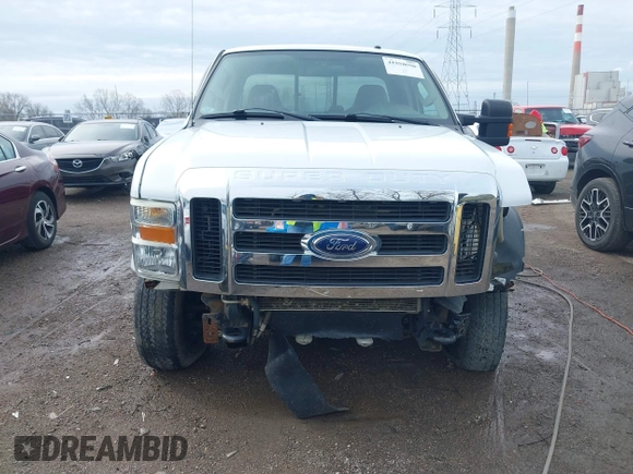 2008 Ford Super Duty F-250 SRW XL with VIN 1FTSX21518EC75966, listed as a IAAI auction lot 41958086 with 187,120 mi miles. Bid and sale history available at carsss.com. Image 13.