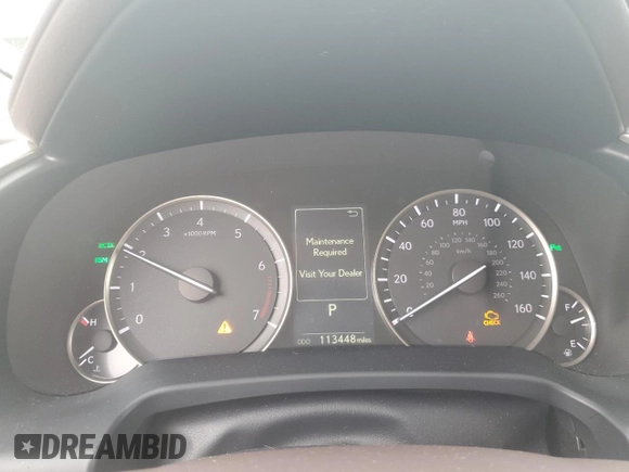 2016 Lexus RX 350 F Sport with VIN 2T2BZMCA5GC048602, listed as a Copart auction lot 44721405 with 113,448 mi miles and Salvage Title. Bid and sale history available at carsss.com. Image 9.