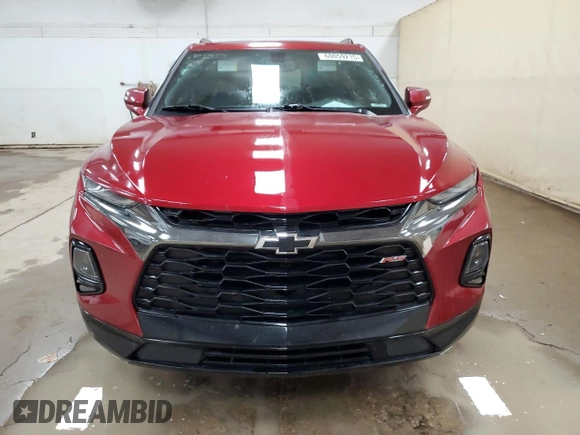 2019 Chevrolet Blazer RS with VIN 3GNKBJRS3KS684817, listed as a Copart auction lot 60059215 with 75,478 mi miles and Clean title. Bid and sale history available at DreamBid. Image 5.