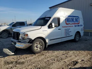 2013 Nissan NV SV with VIN 1N6AF0LY8DN105167, listed as a Copart auction lot 88265755 with 201,632 mi miles and Salvage Title. Bid and sale history available at carsss.com. Image 1.