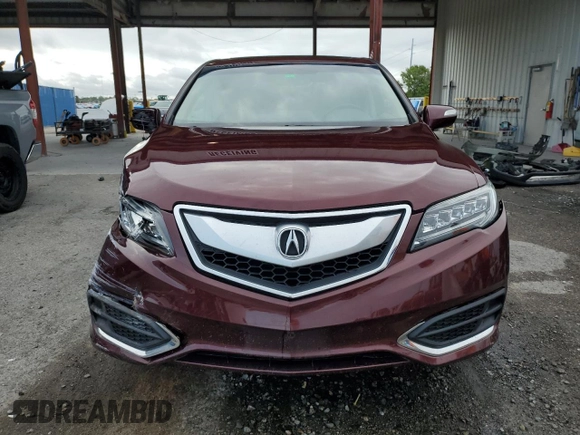 2018 Acura RDX Technology with VIN 5J8TB3H5XJL002817, listed as a Copart auction lot 59493895 with 107,378 mi miles and Salvage title. Bid and sale history available at DreamBid. Image 5.