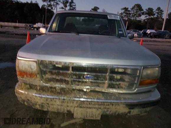 1993 Ford F-150 with VIN 1FTEX15NXPKA17401, listed as a Copart auction lot 80912024 with 0 mi miles and Salvage Title. Bid and sale history available at carsss.com. Image 5.