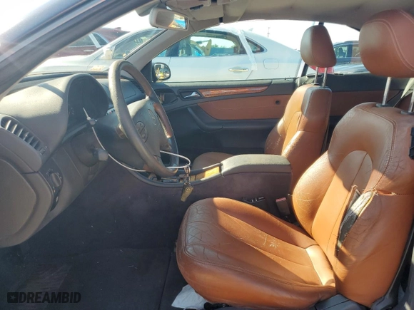 2002 Mercedes-Benz CLK-Class with VIN WDBLK65G02T119411, listed as a Copart auction lot 74130314 with 0 mi miles and Non Repairable. Bid and sale history available at carsss.com. Image 7.