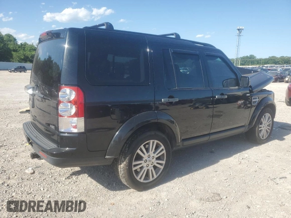 2011 Land Rover LR4 Lux with VIN SALAK2D49BA580135, listed as a Copart auction lot 57678185 with Not provided miles and Salvage title. Bid and sale history available at DreamBid. Image 3.