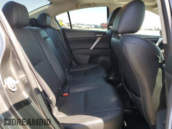 2012 Mazda 3 i Grand Touring with VIN JM1BL1W8XC1642842, listed as a Copart auction lot 57833245 with 104,914 mi miles and Salvage title. Bid and sale history available at DreamBid. Image 10.