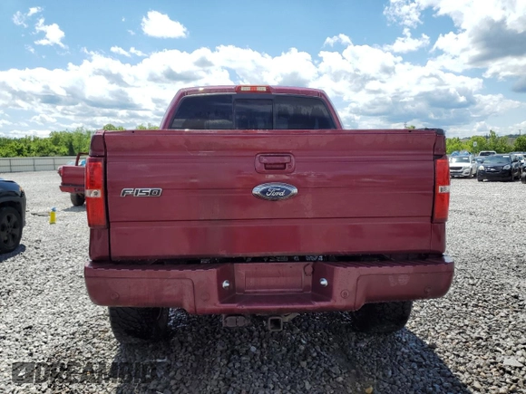 2013 Ford F-150 XL with VIN 1FTFW1EF8DKE14522, listed as a Copart auction lot 55725975 with 317,578 mi miles and Salvage title. Bid and sale history available at DreamBid. Image 6.
