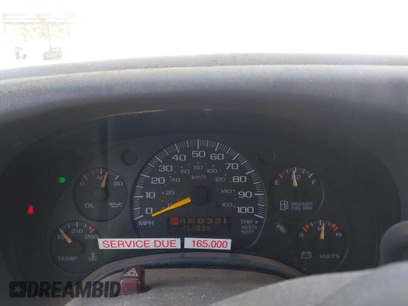 1997 Chevrolet Chevy Van z VIN 1GCHG35J0V1094111, wystawiony jako IAAI lot #42496560 z przebiegiem 164 894 mil mil oraz . Historia ofert i sprzedaży dostępna na DreamBid. Obrazek 7.