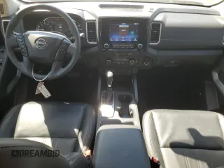 2023 Nissan Frontier Pro-X with VIN 1N6ED1EJ1PN672564, listed as a Copart auction lot 49304865 with 13,575 mi miles and Salvage title. Bid and sale history available at DreamBid. Image 8.