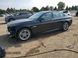 2014 BMW 5 Series 528i xDrive z VIN WBA5A7C57ED613832, wystawiony jako Copart lot #60867255 z przebiegiem 133 582 mil mil oraz Szkoda całkowita • Salvage title. Historia ofert i sprzedaży dostępna na DreamBid. Obrazek 1.