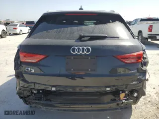 2022 Audi Q3 S line Premium Plus with VIN WA1EECF38N1031146, listed as a Copart auction lot 49440835 with 55,161 mi miles and Salvage Title. Bid and sale history available at carsss.com. Image 6.