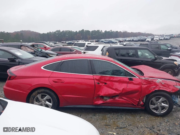 2020 Hyundai Sonata SE with VIN 5NPEG4JA9LH042996, listed as a IAAI auction lot 41013979 with 72,058 mi miles. Bid and sale history available at carsss.com. Image 13.