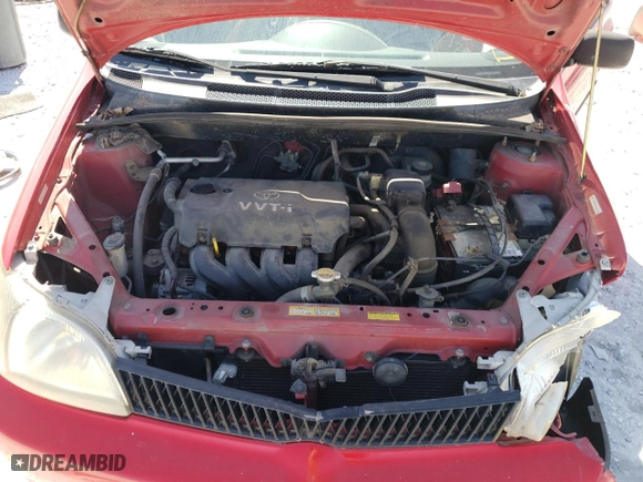 2001 Toyota ECHO with VIN JTDBT123310106540, listed as a Copart auction lot 82857873 with 199,518 mi miles and Salvage Title. Bid and sale history available at carsss.com. Image 7.