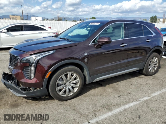 2020 Cadillac XT4 FWD Premium Luxury with VIN 1GYFZCR46LF112188, listed as a Copart auction lot 51536115 with 31,427 mi miles and Salvage title. Bid and sale history available at DreamBid. Image 1.