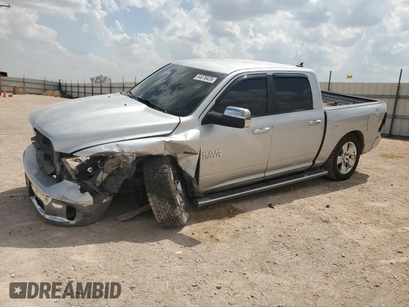 2015 Ram 1500 Lone Star with VIN 1C6RR6LT2FS583620, listed as a Copart auction lot 54078425 with 147,550 mi miles and Salvage title. Bid and sale history available at DreamBid. Image 1.
