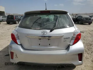 2012 Toyota Yaris L with VIN JTDKTUD35CD513527, listed as a Copart auction lot 49087105 with 72,218 mi miles and Salvage Title. Bid and sale history available at carsss.com. Image 6.