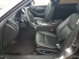 2015 Infiniti Q50 with VIN JN1BV7AP5FM356012, listed as a Copart auction lot 57848185 with 98,204 mi miles and Salvage title. Bid and sale history available at DreamBid. Image 7.