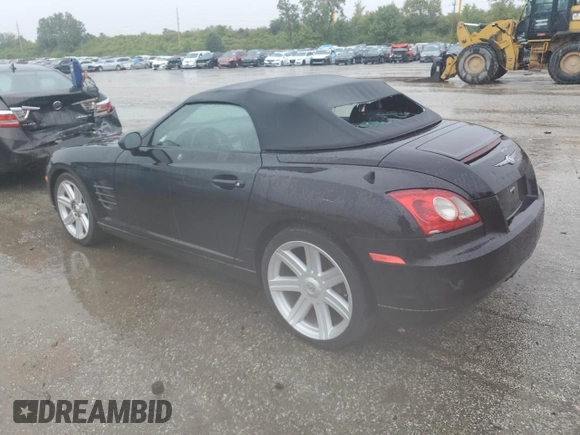 2006 Chrysler Crossfire with VIN 1C3AN55L26X064387, listed as a Copart auction lot 73326804 with 40,167 mi miles and Salvage Title. Bid and sale history available at DreamBid. Image 2.