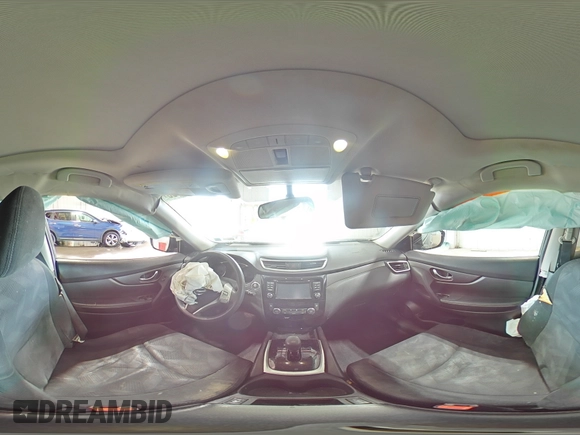 2016 Nissan Rogue SV with VIN 5N1AT2MV0GC873569, listed as a Copart auction lot 53288555 with 0 mi miles and Salvage Title. Bid and sale history available at carsss.com. Image 15.