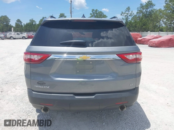 2019 Chevrolet Traverse LT Cloth with VIN 1GNERGKW0KJ123288, listed as a IAAI auction lot 42345412 with 78,696 mi miles and . Bid and sale history available at DreamBid. Image 16.