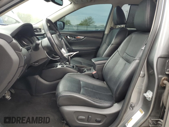 2017 Nissan Rogue S with VIN JN8AT2MV1HW017111, listed as a Copart auction lot 52880605 with 100,735 mi miles and Salvage Title. Bid and sale history available at carsss.com. Image 7.