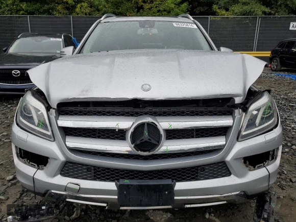 2016 Mercedes-Benz GL with VIN 4JGDF6EE8GA650475, listed as a Copart auction lot 66325814 with 189,223 mi miles and Salvage Title. Bid and sale history available at carsss.com. Image 5.