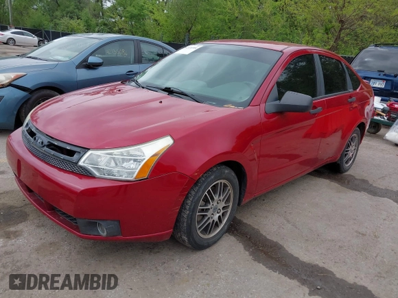 2010 Ford Focus SE with VIN 1FAHP3FN5AW160169, listed as a IAAI auction lot 42136904 with 146,605 mi miles. Bid and sale history available at carsss.com. Image 2.