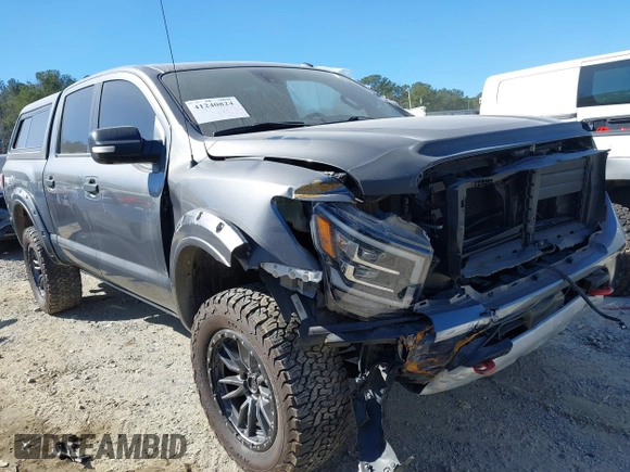 2021 Nissan Titan Pro-4X with VIN 1N6AA1ED0MN504654, listed as a IAAI auction lot 41240824 with 68,533 mi miles and . Bid and sale history available at DreamBid. Image 1.