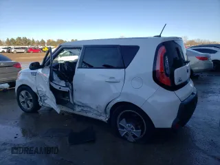2015 Kia Soul with VIN KNDJN2A26F7172308, listed as a Copart auction lot 46660195 with 85,640 mi miles and Salvage Title. Bid and sale history available at carsss.com. Image 2.