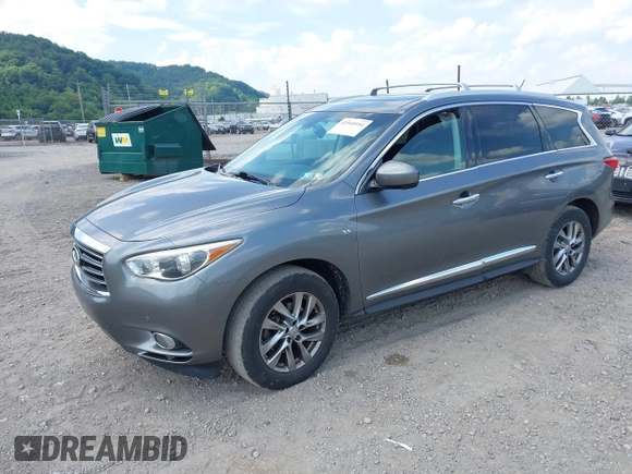 2015 Infiniti QX60 with VIN 5N1AL0MM2FC536816, listed as a IAAI auction lot 42545584 with 109,542 mi miles and . Bid and sale history available at DreamBid. Image 17.