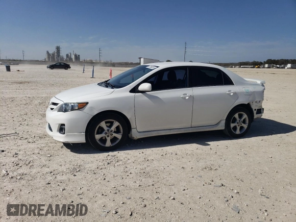 2013 Toyota Corolla L with VIN 2T1BU4EE1DC950808, listed as a Copart auction lot 47354815 with 150,114 mi miles and Salvage Title. Bid and sale history available at carsss.com. Image 1.