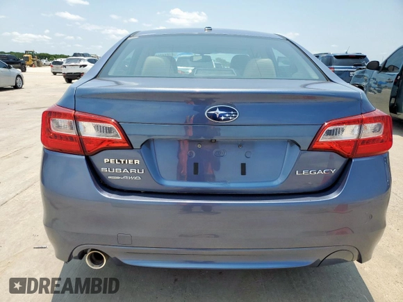 2015 Subaru Legacy Limited with VIN 4S3BNBJ6XF3014956, listed as a Copart auction lot 61014265 with 37,033 mi miles and Clean title. Bid and sale history available at DreamBid. Image 6.