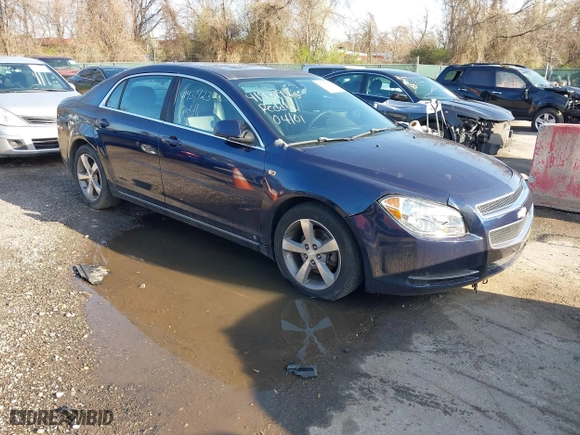 2008 Chevrolet Malibu LT w/2LT with VIN 1G1ZJ57B484301473, listed as a IAAI auction lot 41931923 with 197,796 mi miles. Bid and sale history available at carsss.com. Image 1.