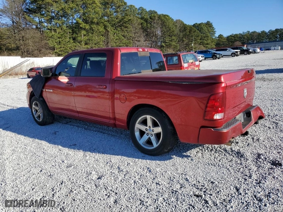 2010 Dodge Ram 1500 SLT with VIN 1D7RB1CT7AS234080, listed as a Copart auction lot 87188914 with 178,459 mi miles and Salvage Title. Bid and sale history available at carsss.com. Image 2.