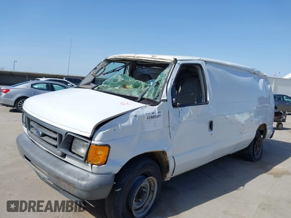 2007 Ford Econoline Cargo with VIN 1FTSE34L07DA95727, listed as a IAAI auction lot 41805499 with Not Provided miles and . Bid and sale history available at carsss.com. Image 19.