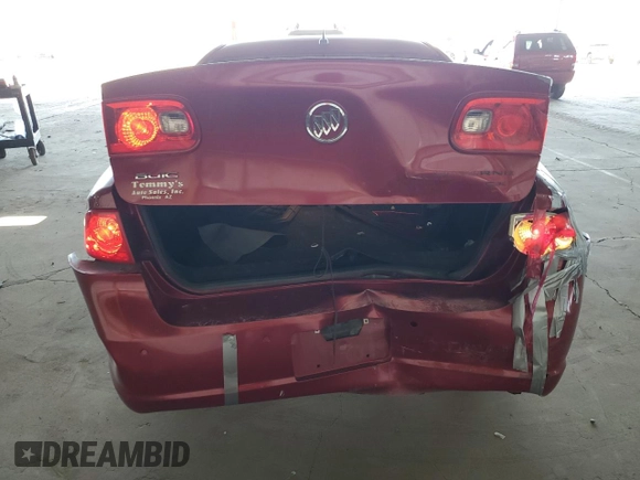 2008 Buick Lucerne CX with VIN 1G4HP57208U172595, listed as a Copart auction lot 55155905 with 160,186 mi miles and Salvage Title. Bid and sale history available at DreamBid. Image 6.
