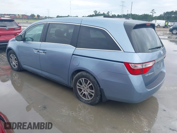 2013 Honda Odyssey EX-L с VIN 5FNRL5H6XDB090432, выставлен на аукционе IAAI как лот 42468409 с пробегом Не указан миль и . История ставок и продаж доступна на DreamBid. Изображение 3.