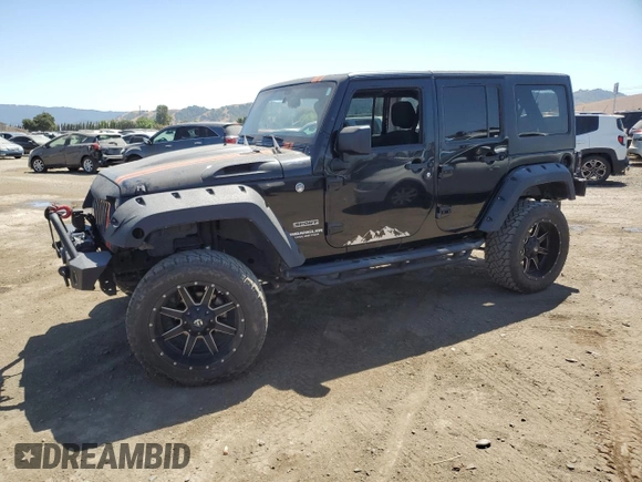 2017 Jeep Wrangler Unlimited Sport with VIN 1C4BJWDG3HL683354, listed as a Copart auction lot 63024845 with 52,813 mi miles and Salvage title. Bid and sale history available at DreamBid. Image 1.